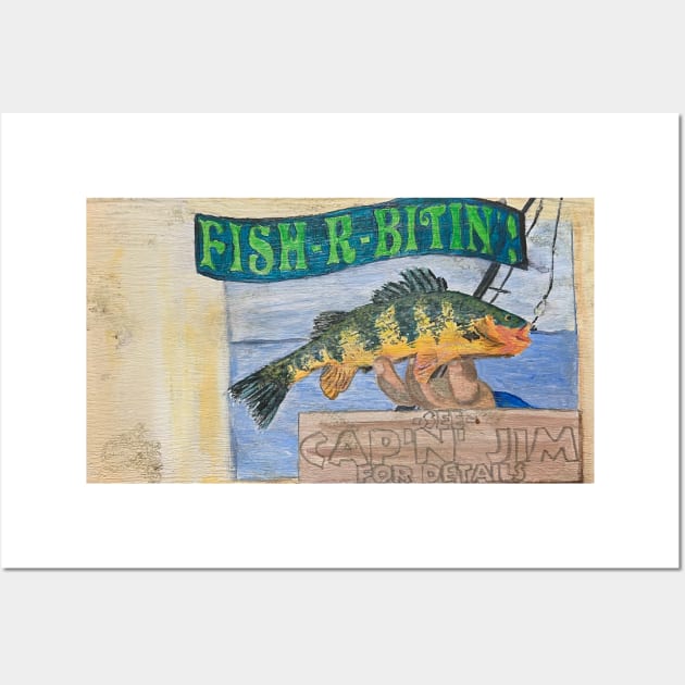 Walleye Wall Art by WensINK